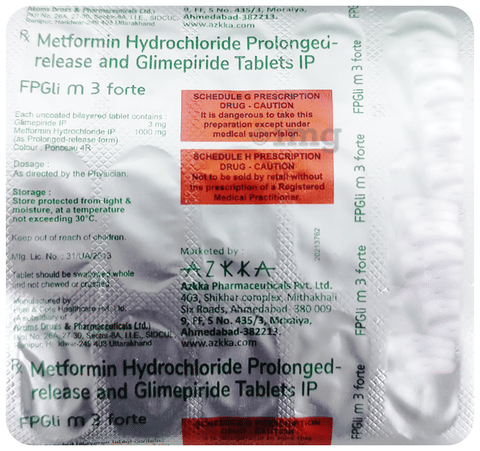 Fpgli M 3 Forte Tablet PR image Fpgli M 3 Forte Tablet PR image
