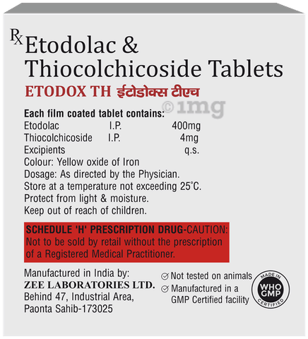 Etodox TH Tablet image