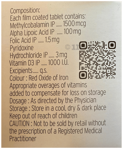 Methlobin-D Tablet (10 Each) image Methlobin-D Tablet (10 Each) image