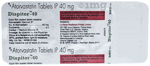 Dispitor 40 Tablet image Dispitor 40 Tablet image