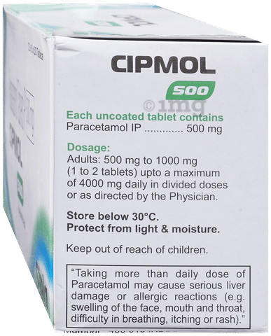 Cipmol 500mg Tablet image Cipmol 500mg Tablet image