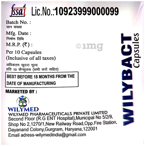 Wilybact Capsule image