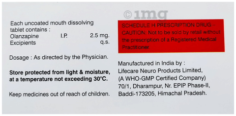 Oladel-MD 2.5 Tablet image