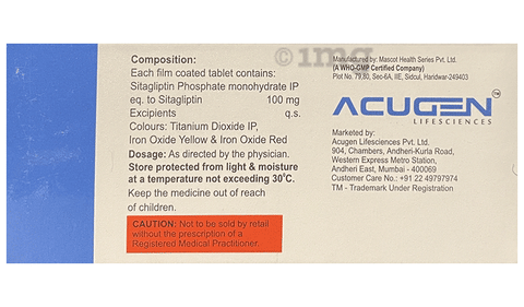 Sitasto 100 Tablet image Sitasto 100 Tablet image