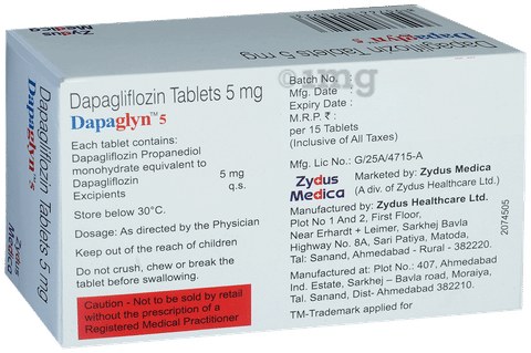 DAPAglyn 5 Tablet image