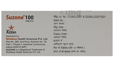 Suzone 100 Tablet image