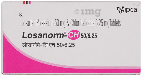 Losanorm-CH 50/6.25 Tablet image Losanorm-CH 50/6.25 Tablet image