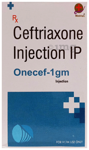 Onecef 1gm Injection image