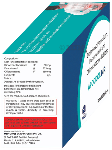 Apcodol MR Tablet image Apcodol MR Tablet image