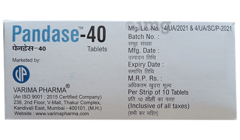 Pandase 40 Tablet image