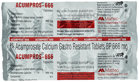 Acumpros 666 Tablet image