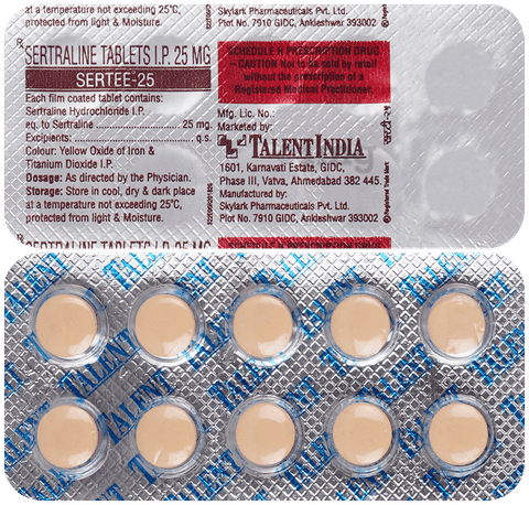 Sertee 25mg Tablet image Sertee 25mg Tablet image