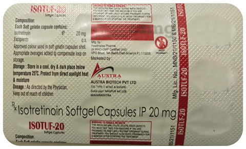 Isotuf 20 Softgel Capsule