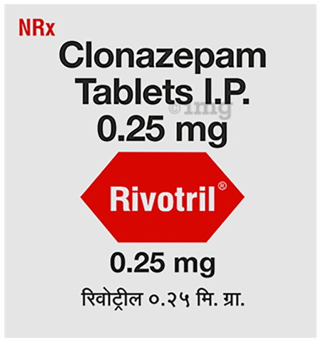 Rivotril 0.25mg Tablet image Rivotril 0.25mg Tablet image