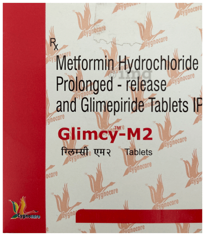 Glimcy-M 2 Tablet PR image Glimcy-M 2 Tablet PR image