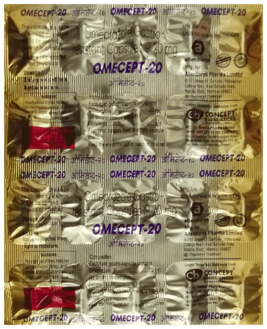 Omecept 20 Capsule image