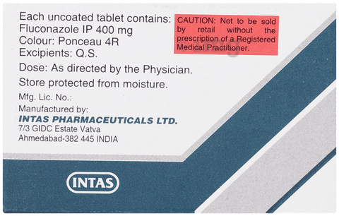 Flutas 400mg Tablet image Flutas 400mg Tablet image