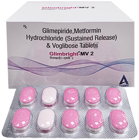 Glimbright-MV 2 Tablet SR image Glimbright-MV 2 Tablet SR image
