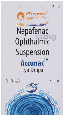 Accunac 0.1% Eye Drop image