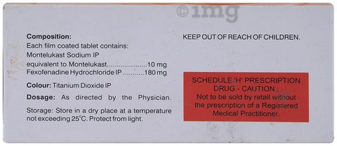 Spiromont-F 180 Tablet image