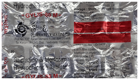 Gylis M 80mg/500mg Tablet