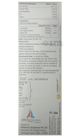 Cerecure-Gold Syrup Mango 2