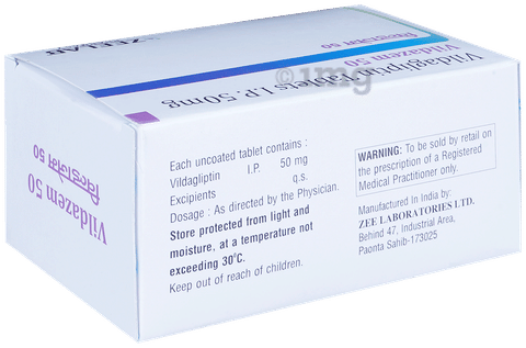Vildazem 50 Tablet image