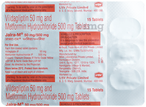 Jalra-M 50mg/500mg Tablet image Jalra-M 50mg/500mg Tablet image
