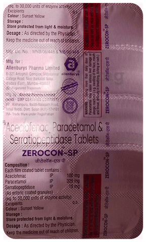 Zerocon-SP Tablet image