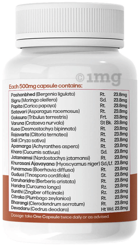 Cureayu CreatiCare Capsules | Supports Healthy Creatinine Level & Kidney Detox | 21+ Natural Herbs 2
