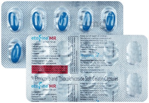 Etofine MR 60mg/4mg Capsule