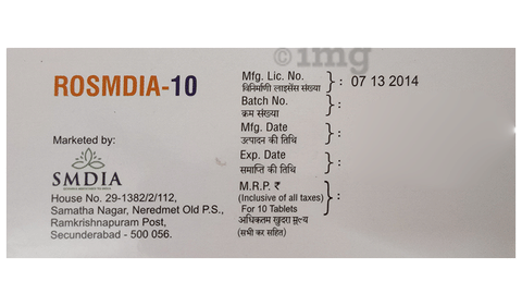 Rosmdia 10 Tablet 3 Rosmdia 10 Tablet 3