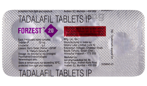 Forzest 20 Tablet image