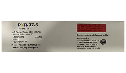Pxr 37.5mg Tablet PR image Pxr 37.5mg Tablet PR image