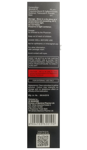 Chekfall 5% Topical Solution Paraben Free image Chekfall 5% Topical Solution Paraben Free image