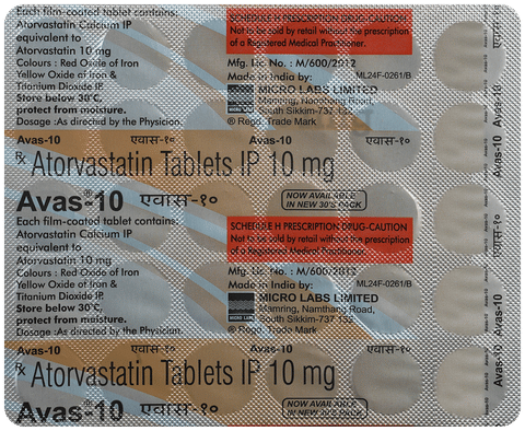 Avas 10 Tablet image