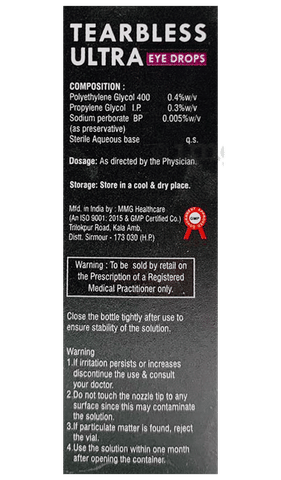 Tearbless Ultra Eye Drop image