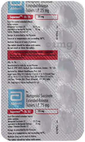 Supermet XL 25 Tablet image