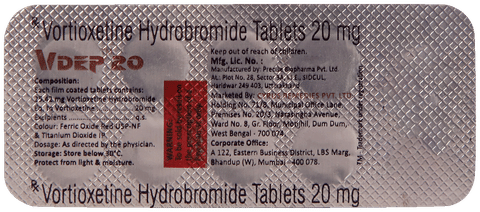 Vdep 20mg Tablet image Vdep 20mg Tablet image