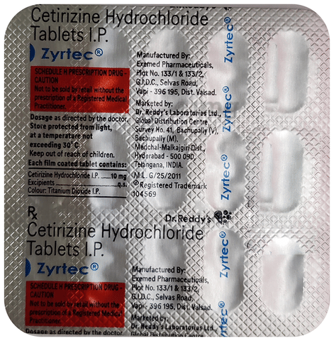 Zyrtec Tablet image
