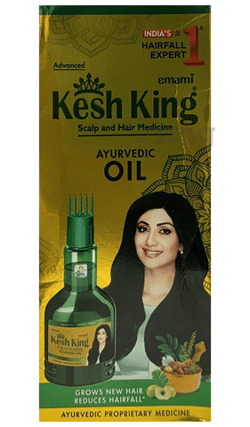 Kesh King Scalp and Hair Medicine Ayurvedic Oil: Buy bottle of 100 ml Oil  at best price in India | 1mg