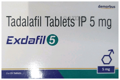 Exdafil 5 Tablet image