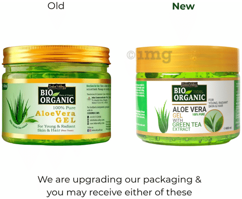 Indus Valley Bio Organic Aloe Vera Gel 100% Pure: Buy jar of 400.0 ml Gel  at best price in India | 1mg