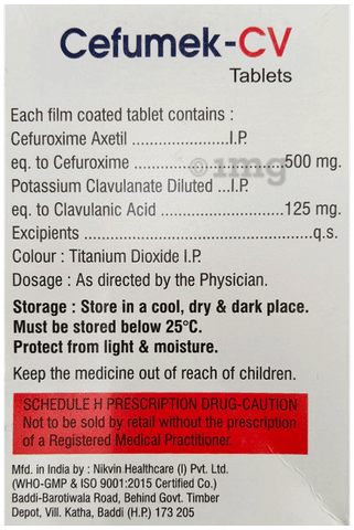 Cefumek-CV Tablet image Cefumek-CV Tablet image