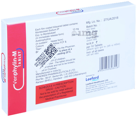 Venphylin-M Tablet SR image