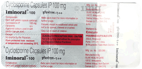 Iminoral 100 Capsule image Iminoral 100 Capsule image