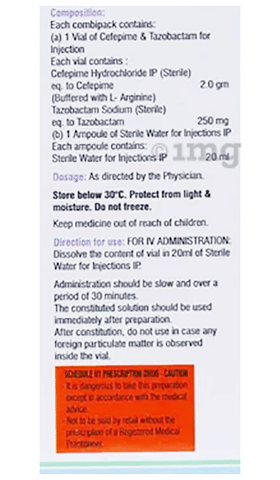 Specipime 2.250gm Injection image Specipime 2.250gm Injection image