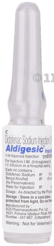 Aldigesic Injection