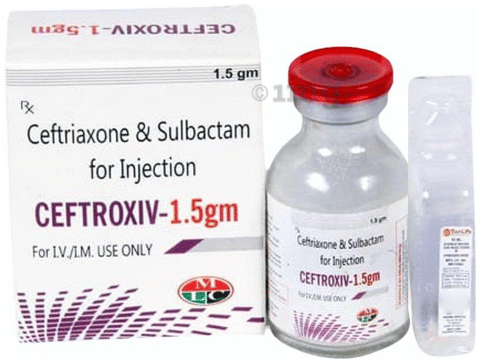 Ceftroxiv 1.5gm Injection image Ceftroxiv 1.5gm Injection image