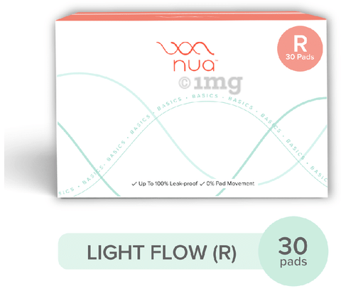 Nua Ultra Safe Pads, 30 Light Flow-L